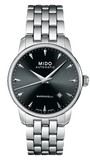 Mido Baroncelli Ii Automatic Black Dial Silver Steel Strap Watch For Men - M8600.4.18.1