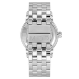 Mido Baroncelli II Automatic White Dial Silver Steel Strap Watch For Men - M8600.4.26.1