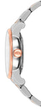 Mido Baroncelli III Automatic Mother of Pearl White Dial Two Tone Steel Strap Watch For Women - M7600.9.69.1
