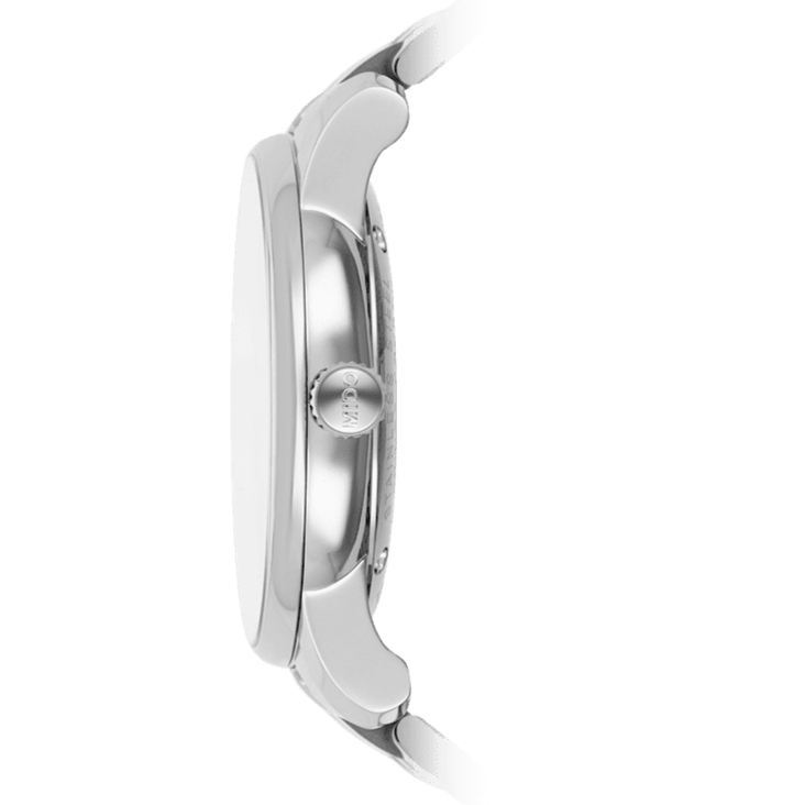 Mido Baroncelli III Automatic Silver Dial Silver Steel Strap Watch For Men - M8600.4.67.1