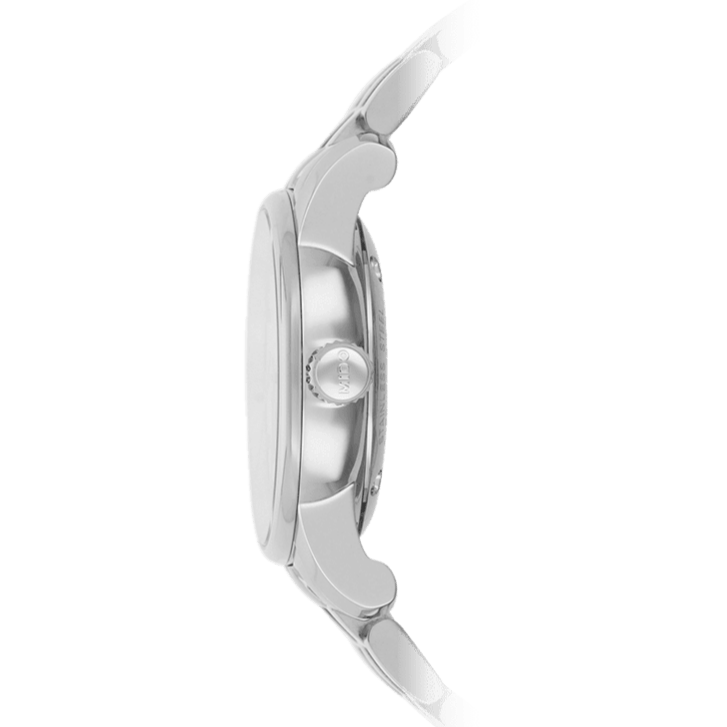 Mido Baroncelli III Automatic Silver Dial Silver Steel Strap Watch For Women - M7600.4.21.1