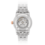 Mido Baroncelli III Automatic White Dial Two Tone Steel Strap Watch For Women - M7600.9.N6.1