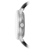 Mido Comander II Automatic Chronometer Silver Dial Black Leather Strap Watch For Men - M021.431.16.031.00