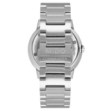 Mido Commander Automatic Gradient Blue Dial Silver Steel Strap Watch For Men - M021.407.11.411.01