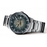 Mido Commander Automatic Gradient Blue Dial Silver Steel Strap Watch For Men - M021.407.11.411.01