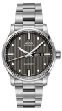 Mido Multifort Automatic Gray Dial Silver Steel Strap Watch For Men - M005.430.11.061.80