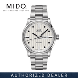 Mido Multifort Automatic Silver Dial Silver Steel Strap Watch For Men - M005.430.11.031.80
