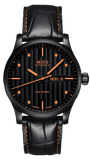 Mido Multifort Automatic Special Edition Black Dial Black Leather Strap Watch For Men - M005.430.36.051.80