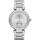 Michael Kors Skylar Silver Dial Silver Steel Strap Watch for Women - MK5866