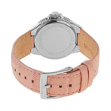 Michael Kors Camille Three-Hand Crystals White Dial Pink Leather Strap Watch for Women - MK2963