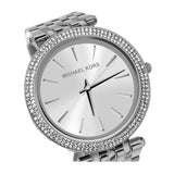 Michael Kors Darci Silver Dial Silver Steel Strap Watch for Women - MK3429