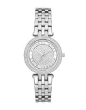 Michael Kors Darci Silver Dial Silver Steel Strap Watch for Women - MK3476