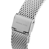 Michael Kors Pyper Quartz White Dial Silver Mesh Strap Watch for Women - MK4338