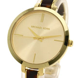 Michael Kors Jaryn Quartz Gold Dial Two Tone Steel Strap Watch for Women - MK4341