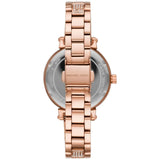 Michael Kors Sofie Quartz Rose Gold Dial Rose Gold Steel Strap Watch For Women - MK4354