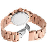 Michael Kors Raquel Analog Rose Gold Dial Rose Gold Steel Strap Watch For Women - MK4688