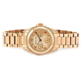 Michael Kors Blair Rose Gold Dial Rose Gold Steel Strap Watch for Women - MK5613