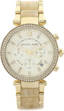 Michael Kors Parker Gold Dial Gold Steel Strap Watch for Women - MK5632