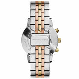 Michael Kors Ritz White Dial Two Tone Steel Strap Watch for Women - MK5650