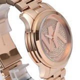 Michael Kors Runway Rose Gold Dial Rose Gold Steel Strap Watch for Women - MK5661