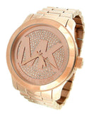 Michael Kors Runway Rose Gold Dial Rose Gold Steel Strap Watch for Women - MK5661