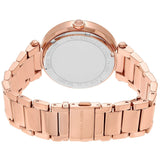 Michael Kors Parker Rose Gold Dial Rose Gold Steel Strap Watch for Women - MK5865