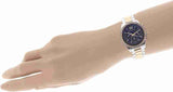 Michael Kors Brinkley Blue Dial Two Tone Steel Strap Watch for Women - MK6205