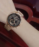 Michael Kors Sawyer Rose Gold Dial Rose Gold Steel Strap Watch for Women - MK6226