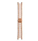 Michael Kors Parker Mother of Pearl Pink Dial Two Tone Steel Strap Watch for Women - MK6402