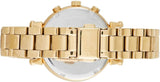 Michael Kors Sofie Chronograph Quartz Gold Dial Gold Steel Strap Watch For Women - MK6559