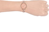 Michael Kors Sofie Chronograph Rose Gold Dial Rose Gold Steel Strap Watch For Women - MK6560