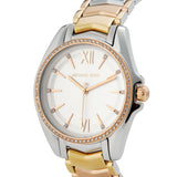 Michael Kors Whitney Quartz White Dial Two Tone Steel Strap Watch For Women - MK6686