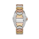 Michael Kors Whitney Quartz White Dial Two Tone Steel Strap Watch For Women - MK6686