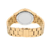 Michael Kors Ritz Pave Crystals Gold Dial Gold Steel Strap Watch for Women - MK6862