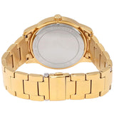 Michael Kors Tibby Three Hand Gold Dial Gold Steel Strap Watch For Women - MK6879