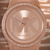 Michael Kors Tibby Quartz Rose Gold Dial Rose Gold Steel Strap Watch For Women - MK6880