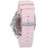 Michael Kors Jessa Quartz Silver Dial Pink Silicone Strap Watch For Women - MK7268