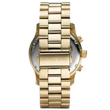 Michael Kors Runway Gold Dial Gold Steel Strap  Watch for Men - MK8077