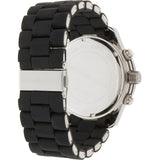 Michael Kors Runway Black Dial Black Rubber Strap Watch for Men - MK8107