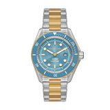 Michael Kors Maritime Three-Hand Blue Dial Two Tone Steel Strap Watch for Men - MK9169