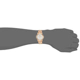 Daniel Wellington DW00100213 rose gold women's watch on wrist