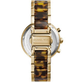 Michael Kors Parker Gold Dial Two Tone Steel Strap Watch for Women - MK5688