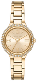 Michael Kors Taryn Quartz Gold Dial Gold Steel Strap Watch For Women - MK4459