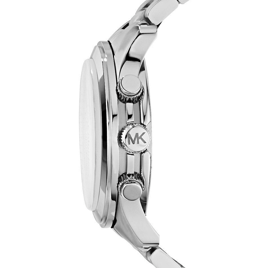 Michael Kors Runway Silver Dial Silver Steel Strap Watch for Men- MK8086