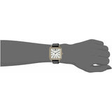 Marc Jacobs Vic Black Leather Watch on Wrist