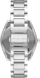 Michael Kors Janelle Quartz Silver Dial Silver Steel Strap Watch For Women - MK7311