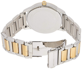 Michael Kors Hartman Quartz White Dial Two Tone Steel Strap Watch For Women - MK3521