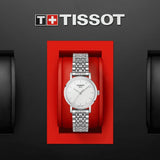 Tissot Everytime Small White Dial Silver Mesh Bracelet Watch For Women - T109.210.11.031.00