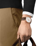 Tissot Chrono XL Classic Silver Dial Brown Leather Strap Watch For Men - T116.617.36.037.00