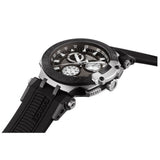 Tissot T Race Chronograph Anthracite Black Dial Black Rubber Strap Watch For Men - T115.417.27.061.00